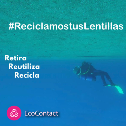 Acceso a la página EcoContact de reciclado de lentillas